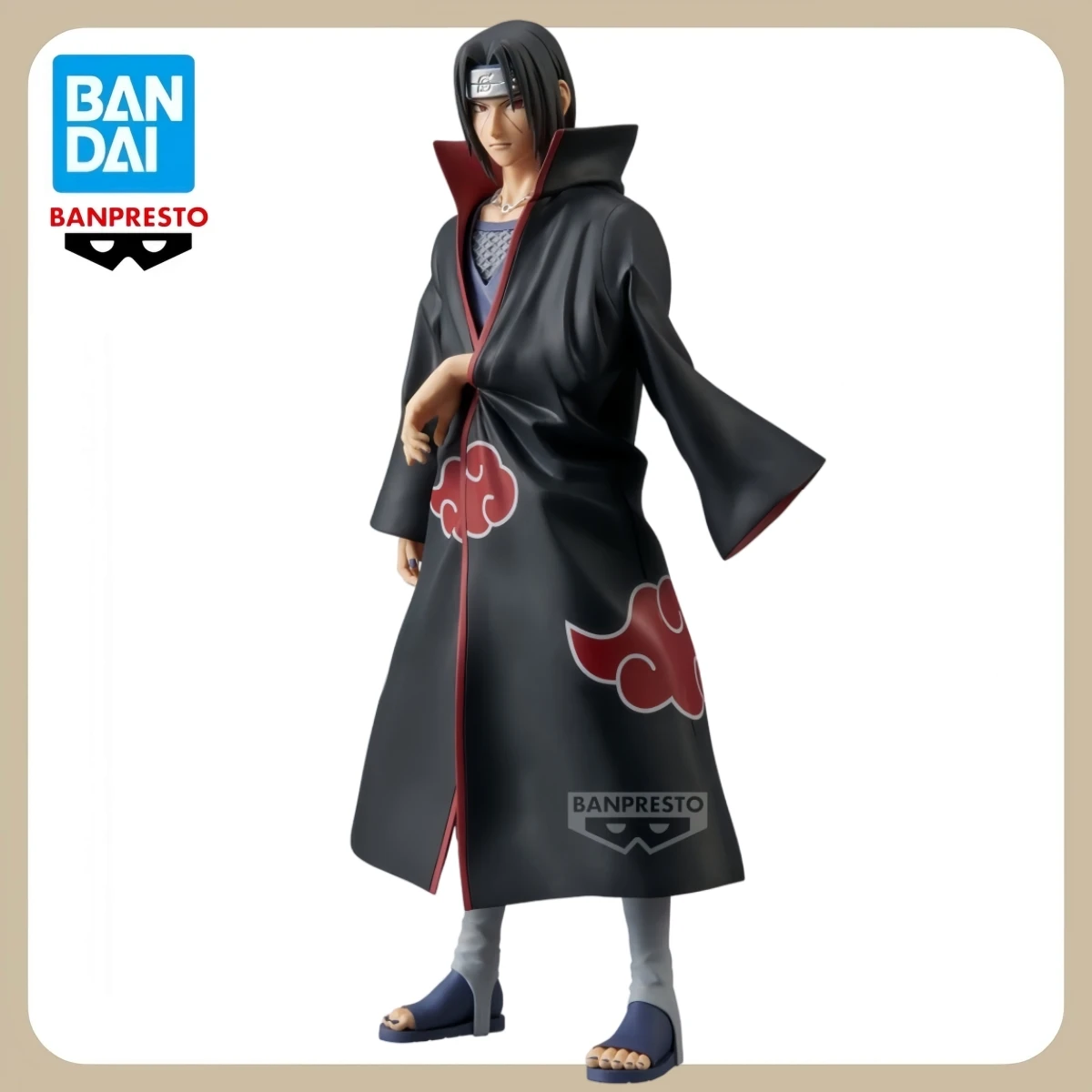 

100% официальная подлинная фигурка Bandai Banpresto NARUTO Grandista UCHIHA ITACHI, 28 см, ПВХ, аниме-модель, коллекции игрушек