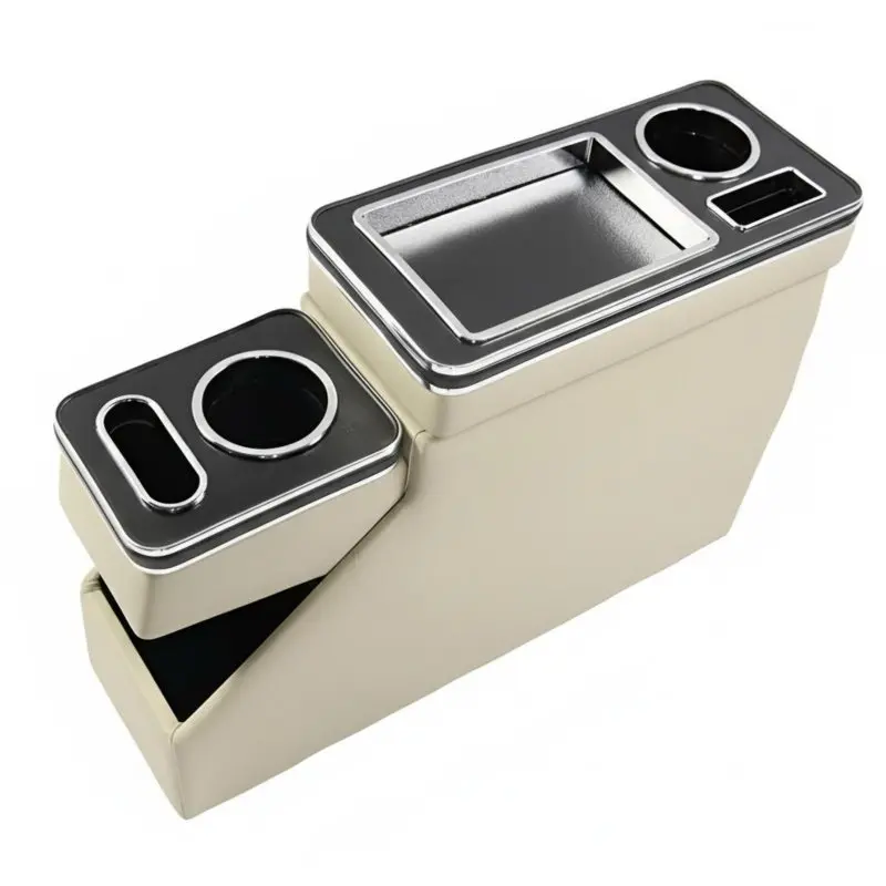 

Universal Armrest Storage Box, Rear Row Upgrade, Second Row Center Console, Car Interior Accessory