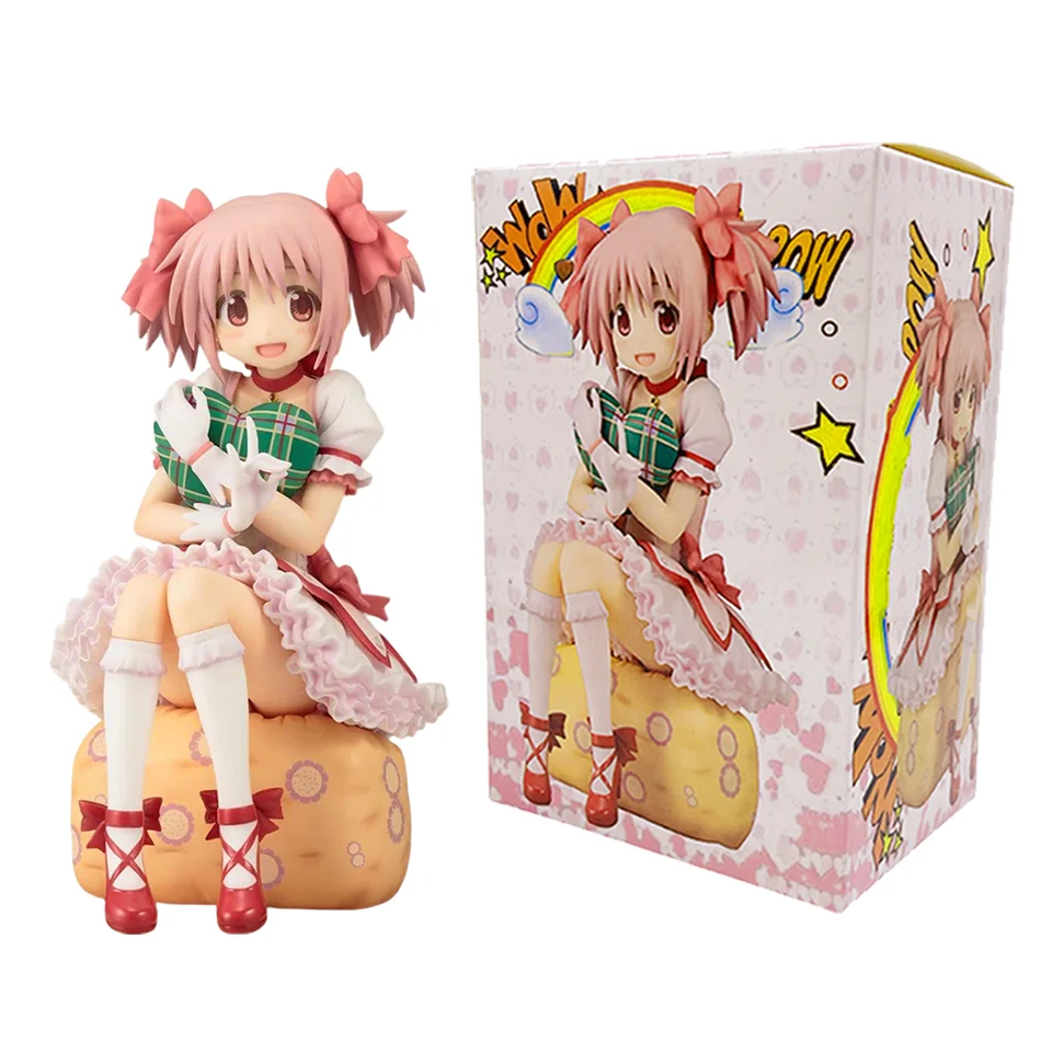 @@@Anime Magikano 14cm Puella Magi Madoka Magica Figure PVC Model Doll Desktop Decoration Action Figurine Collecting Toys