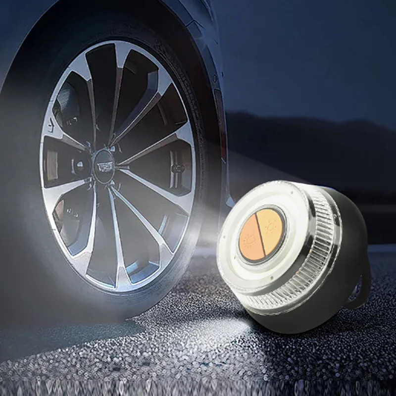 2 طرق الضوء سيارة الطوارئ منارة ضوء البطارية نسخة التعريفي مساعدة مصباح وامض تحذير ستروب ضوء السلامة فلاش إشارة