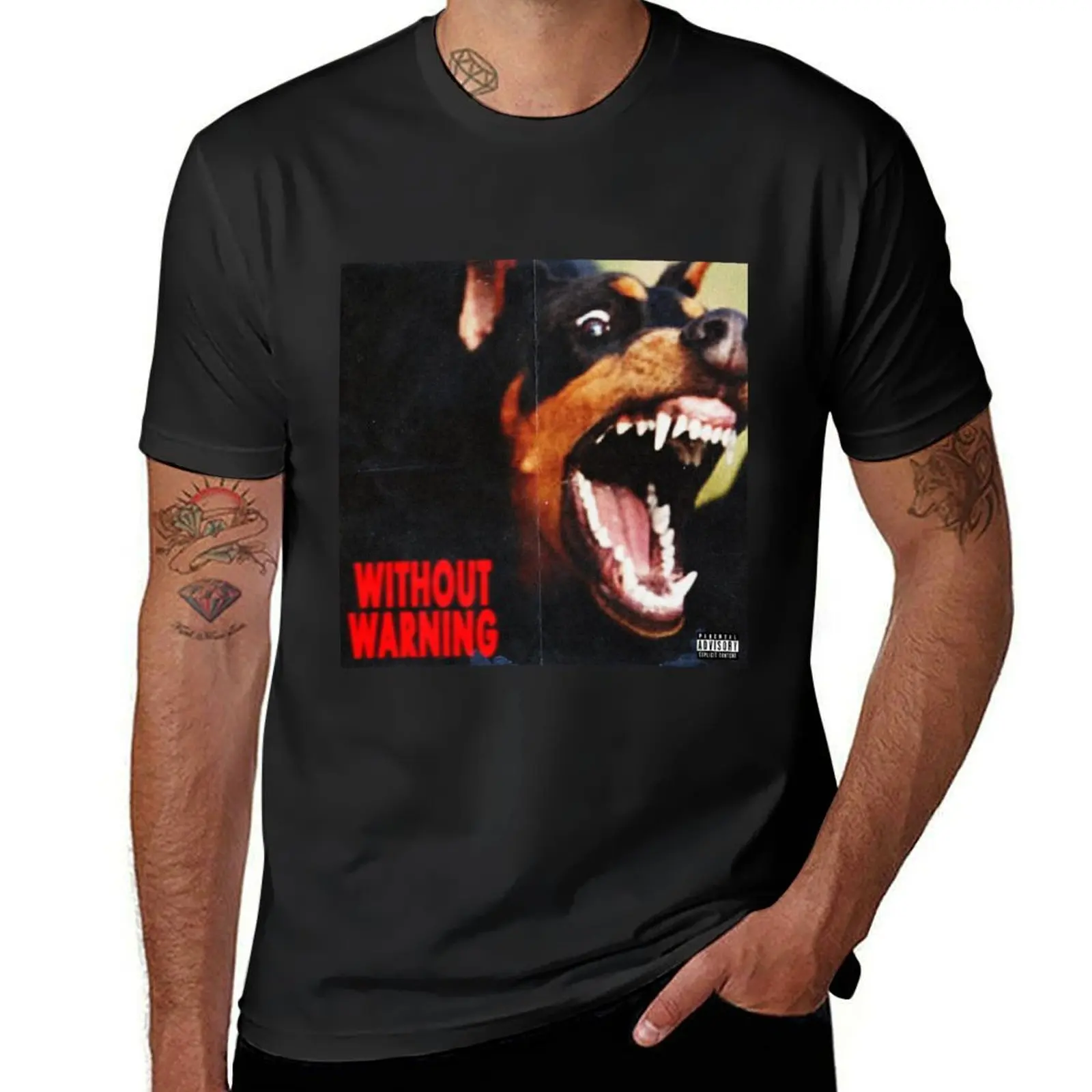 

Without Warning T-Shirt Aesthetic clothing customs design your own graphics heavyweights mens t shirt