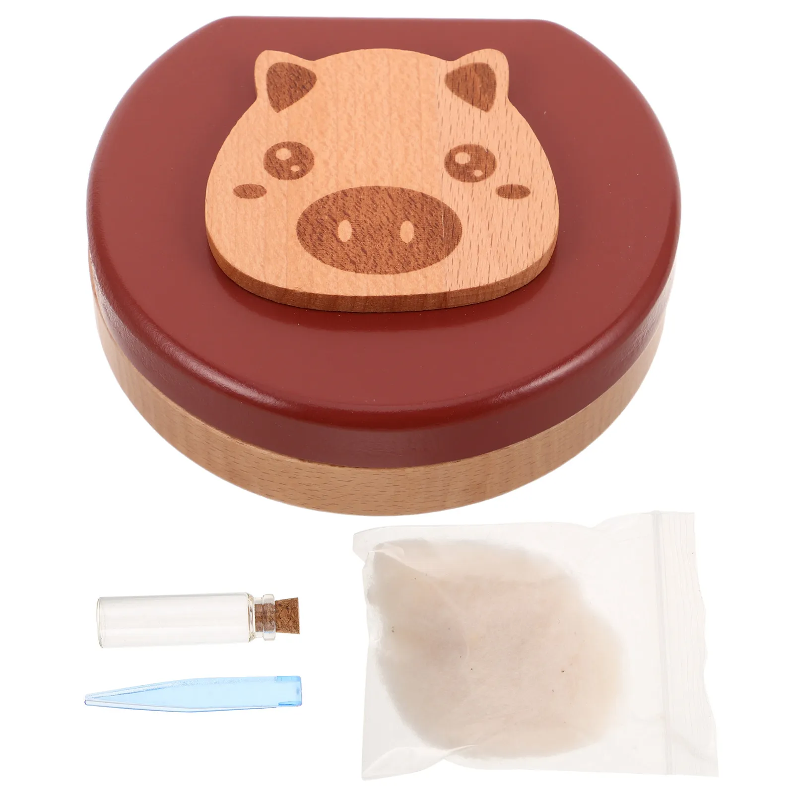 wooden-children's-tooth-collection-box-pig-zodiac-design-secure-closure-keepsake-for-lost-teeth-and-fetal-hair