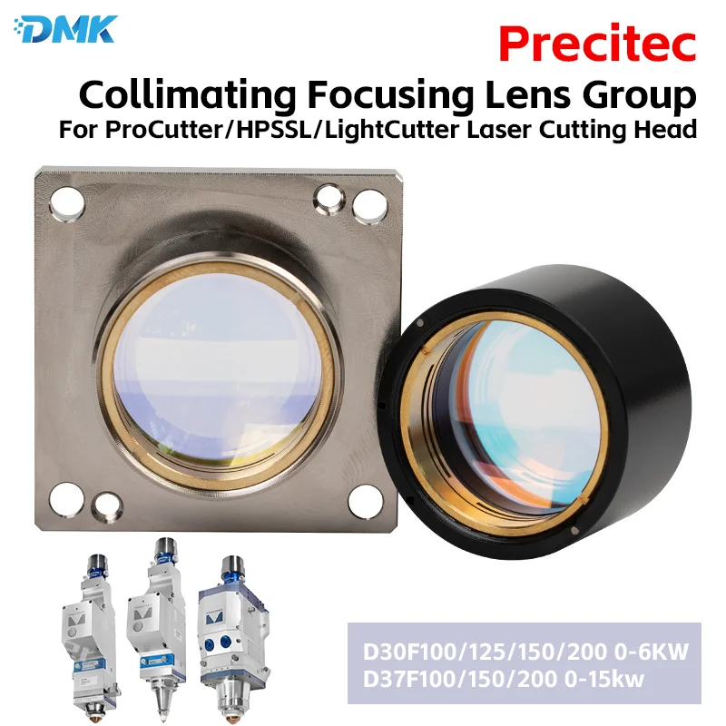 Precitec Collimating Mirror Focusing Lens With Holder D30 D37 Collimator Lenses Group Assembly For ProCutter LightCutter HPSSL