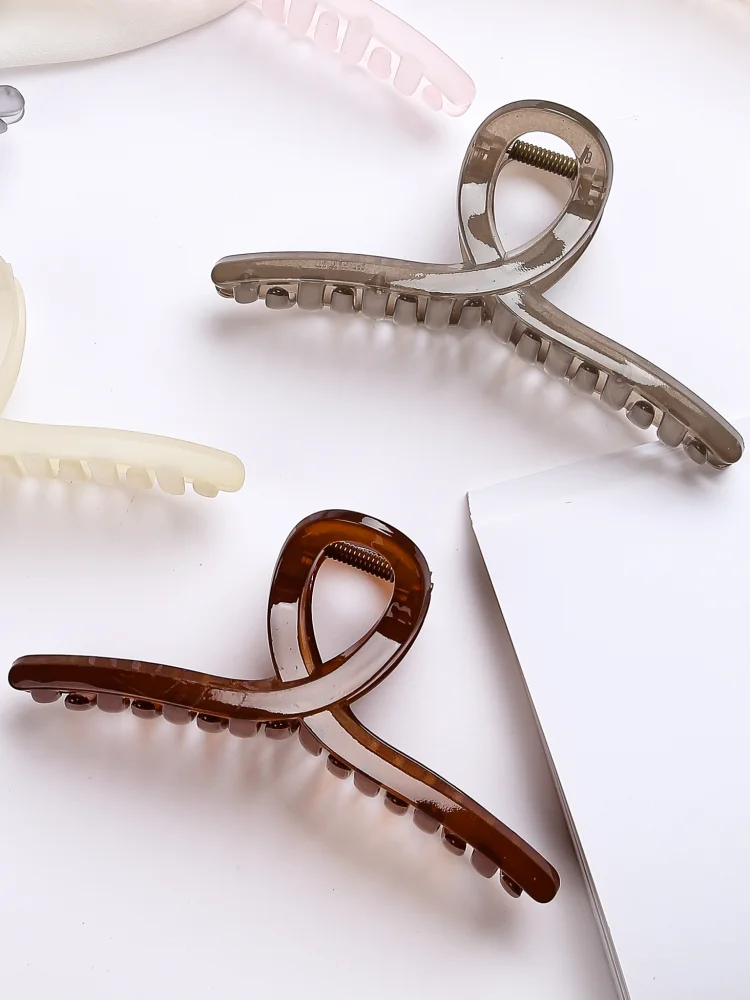 

13cm Long Large Size Hairclips Hair Crabs for Girls and Women Hair Accessories Tie Up Hair