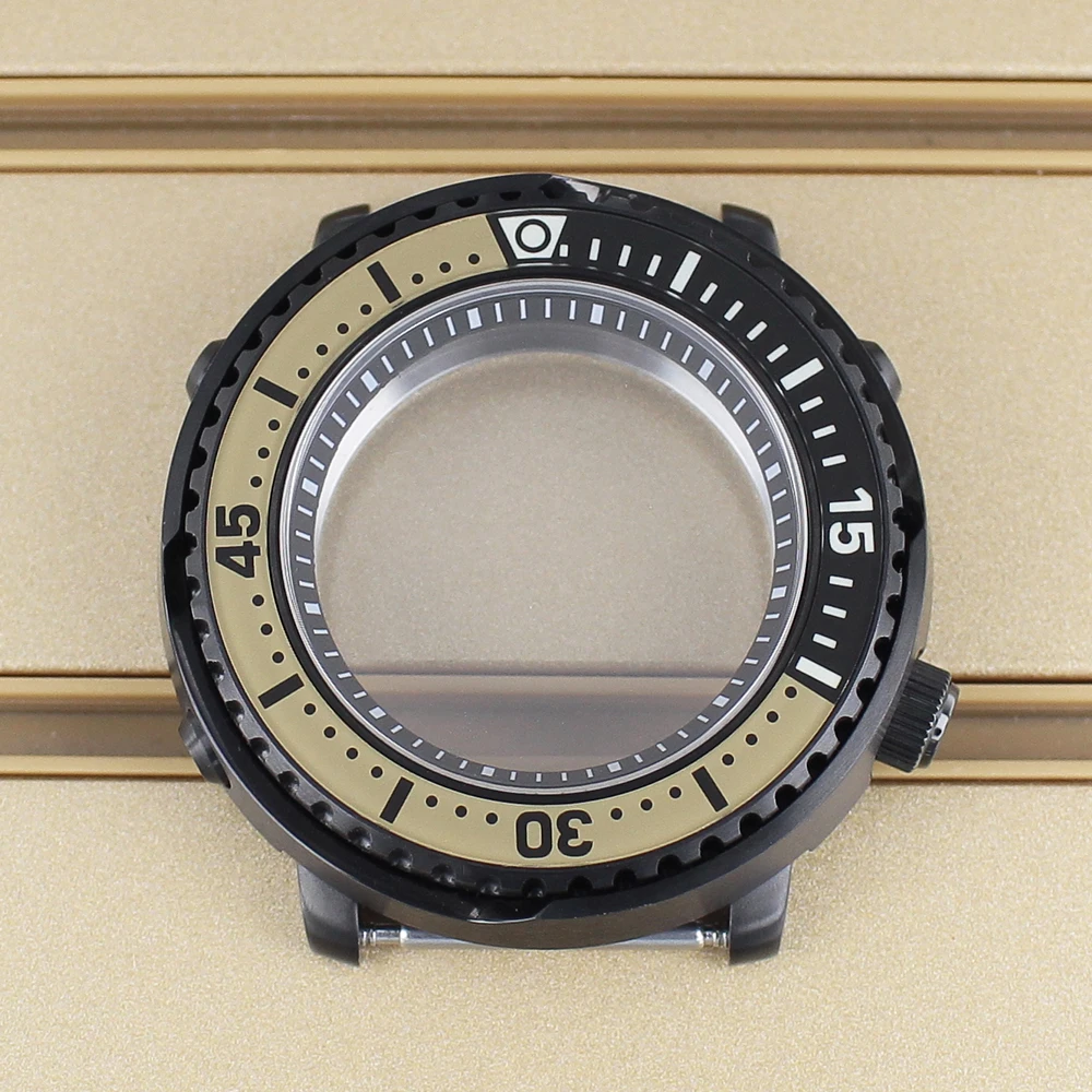 

200M Diver 43mm C3 Luminous Ceramic Bezel For Mod Tuna Canned Seiko NH35 NH36 NH38/34 4R36 Movement 28.5mmDial Watch Accessories