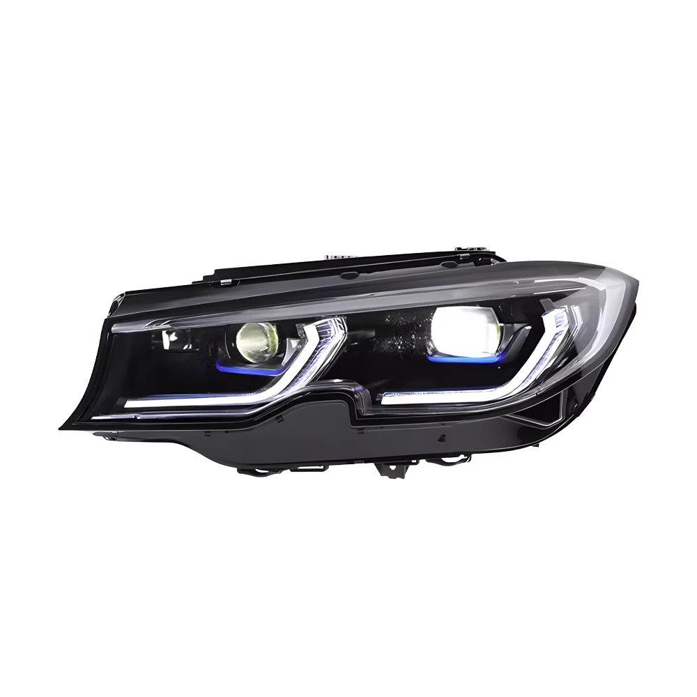 For BMW 3 Series G20 G28 2020-2022 LED Auto Headlights Assembly Upgrade DRL Flashing Projector Lens 100W Wattage Accessory
