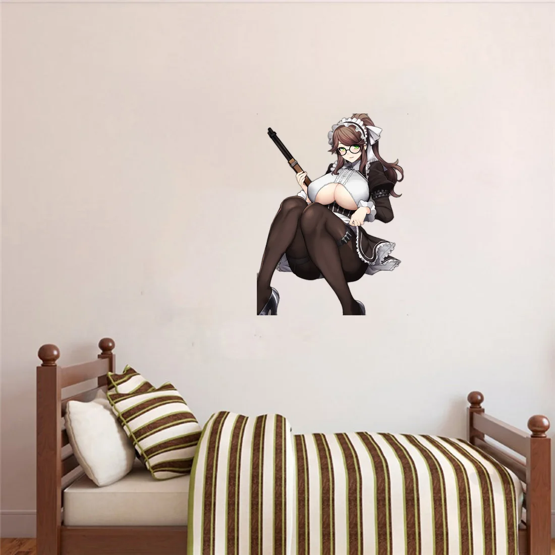 Three Ratels CK352 Last Origin sexy Constantia Personalized Anime Wall sticker for room decoration PVC Self pasting