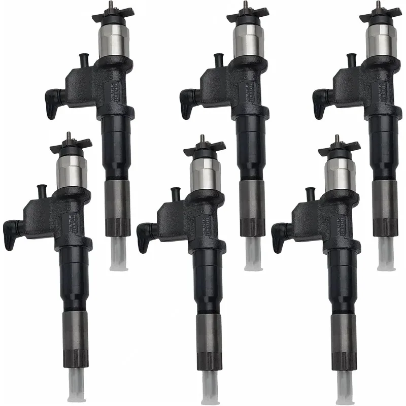 

4pcs Fuel Injector 095000-6270 095000-6274 8976102540 for ISUZU 6UZ1 Engine