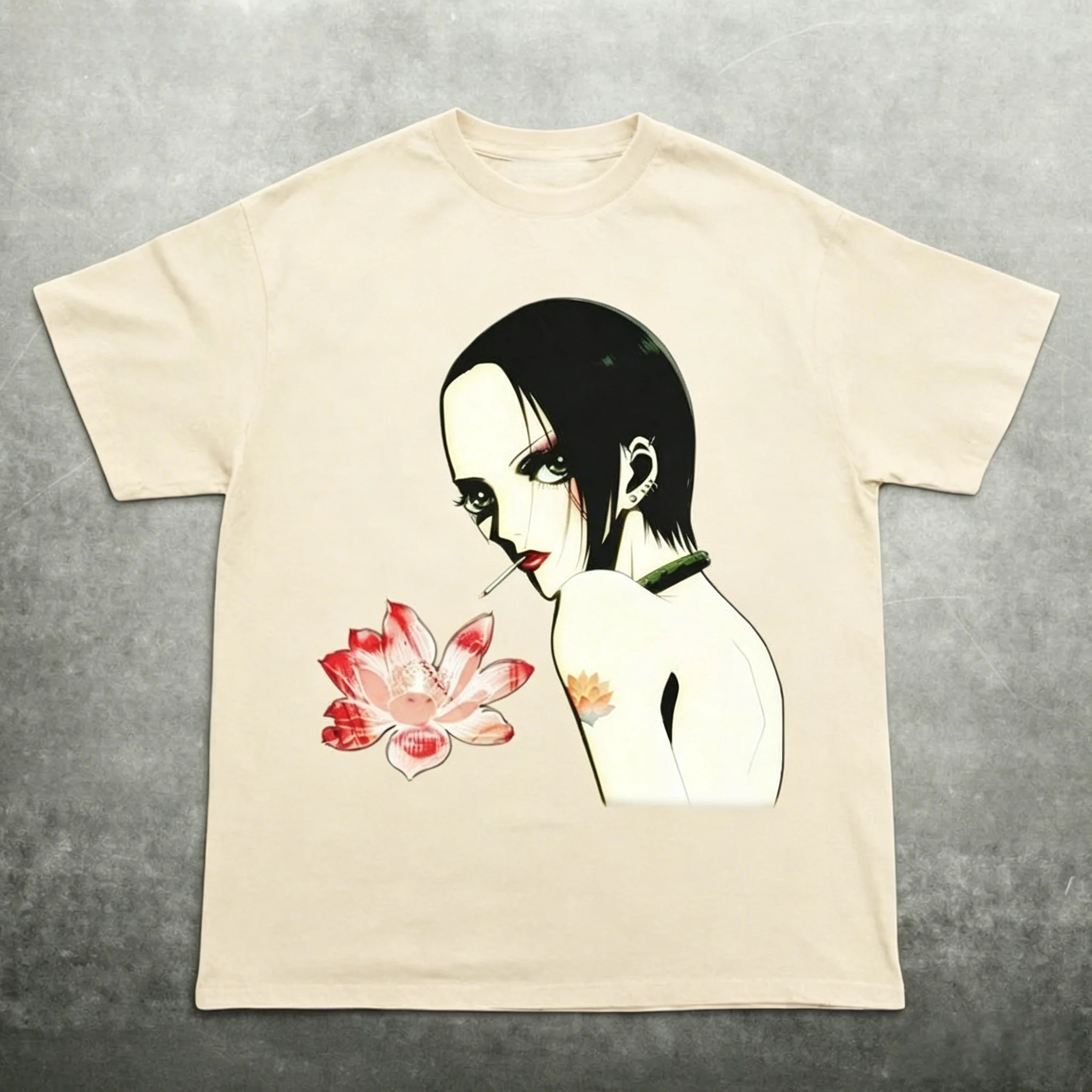 Nana Anime Shirt  Nana Anime Fans Gift 2026 Summer Featuring Oversized Cotton Slippers Unisex 2k Style Casual Sweet Cute view 2