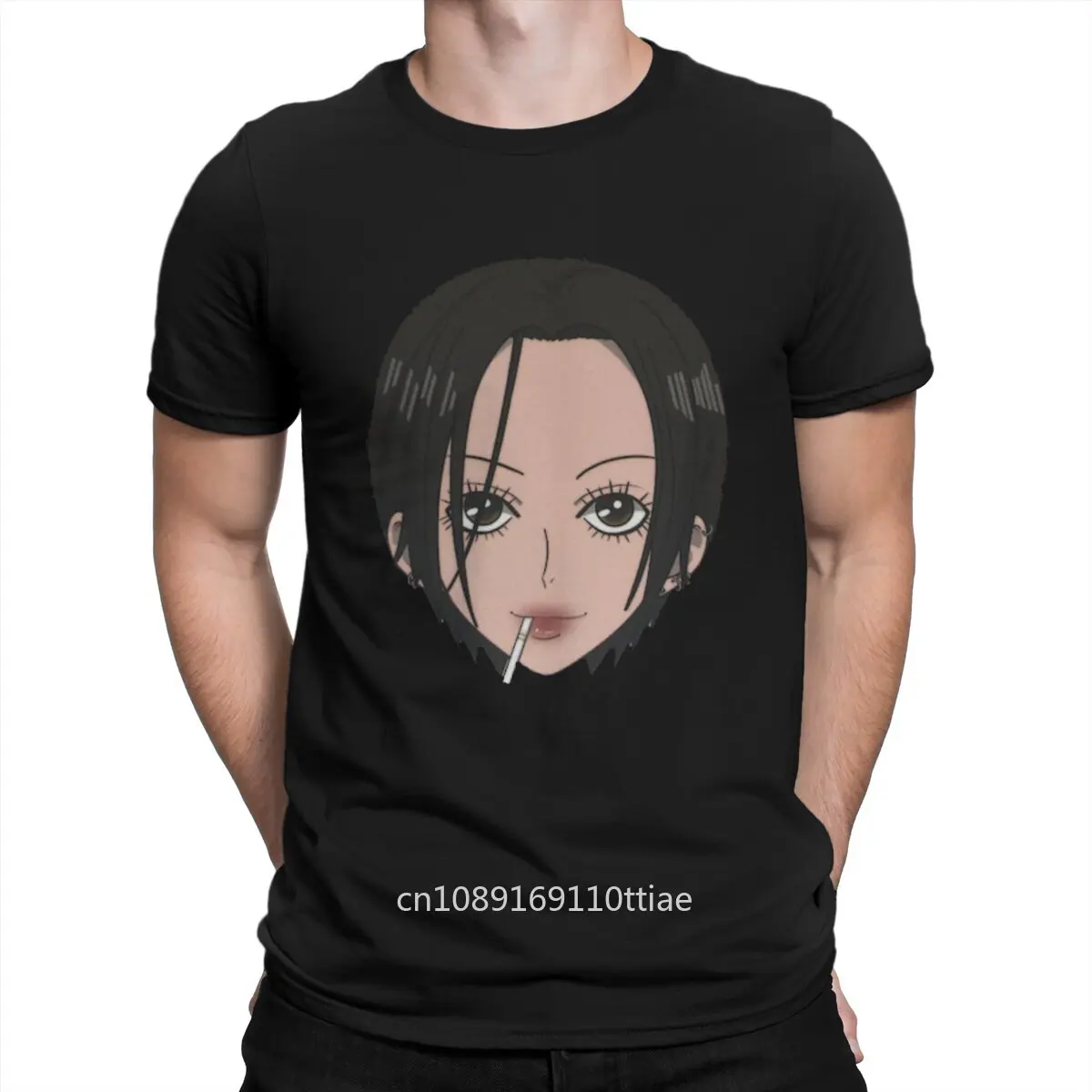 Humorous Yasushi Takagi T-Shirts for Men O Neck 100% Cotton T Shirts NANA Osaki Manga Short Sleeve Tees Summer Clothing