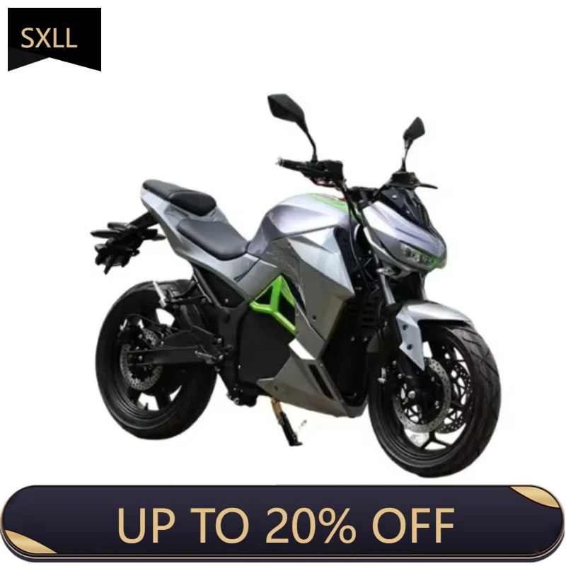 

SXLL Adult Electric Motorcycle Street Bicycle Electric Motorcycle