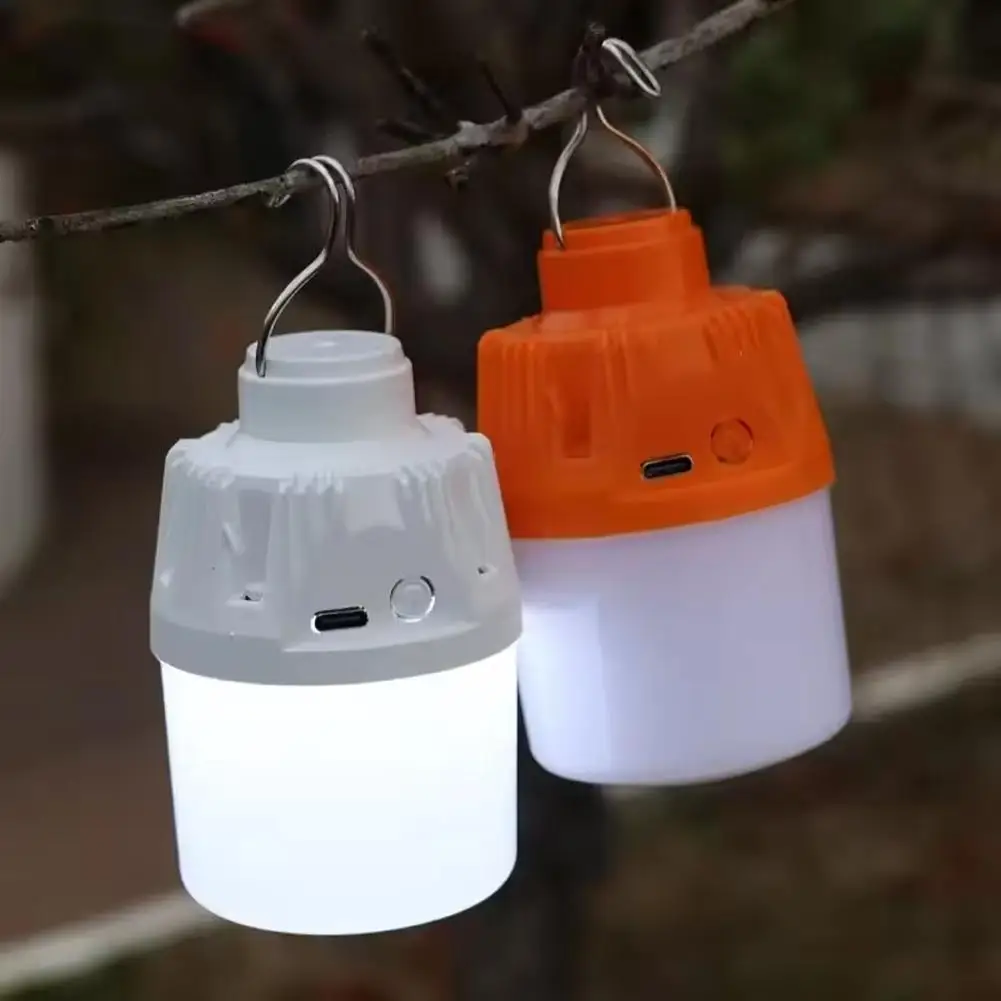 1/5/10/20PCS USB Rechargeable LED Camping Light Waterproof Portable High Power Outdoor Lantern for Hiking BBQ Emergency Hunting