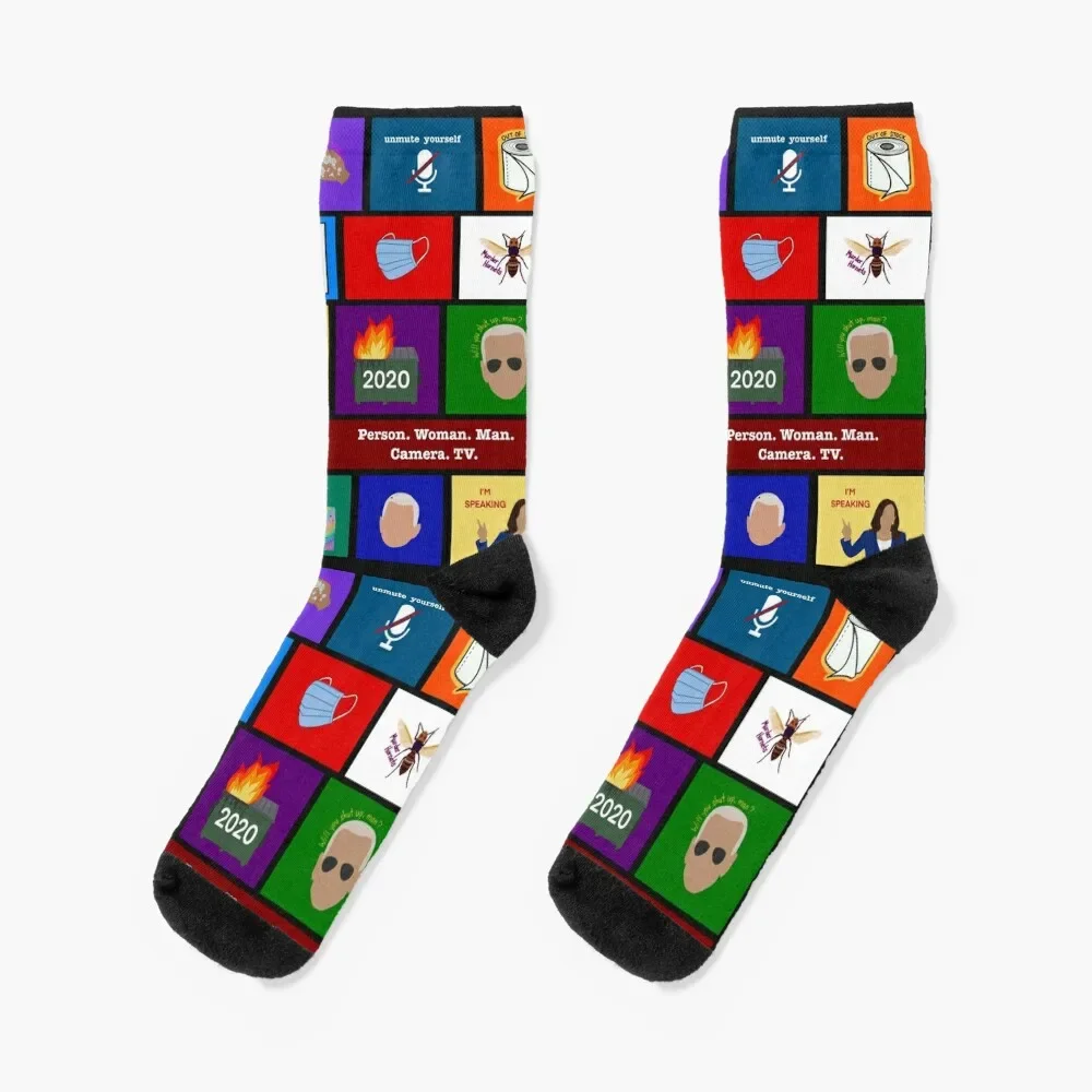 

What The 2020 Socks FASHION compression luxe Women's Socks Men's