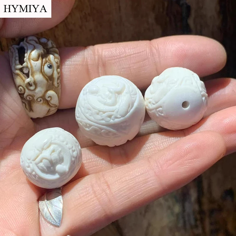 

Handcrafted Buckhorn Buddha Loose Beads Buddhist Buddha Statue Beads Good Luck