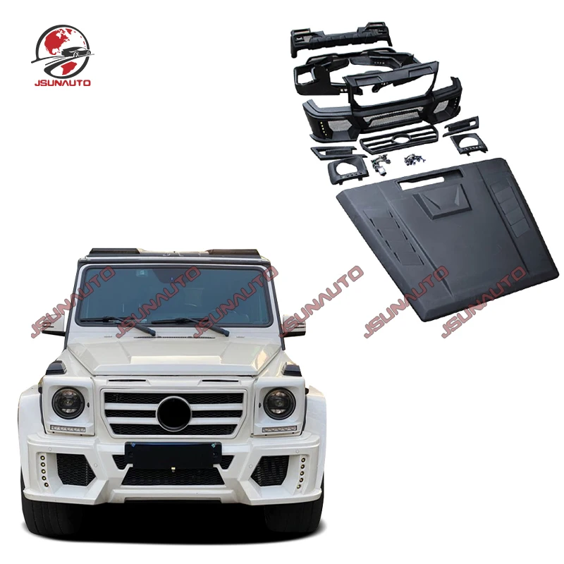 

For Benz W463 G500 G55 G63 G65 Front Bumper Side Fender Wide Style Unpainted Body Kit Modification WD Type Car Kit