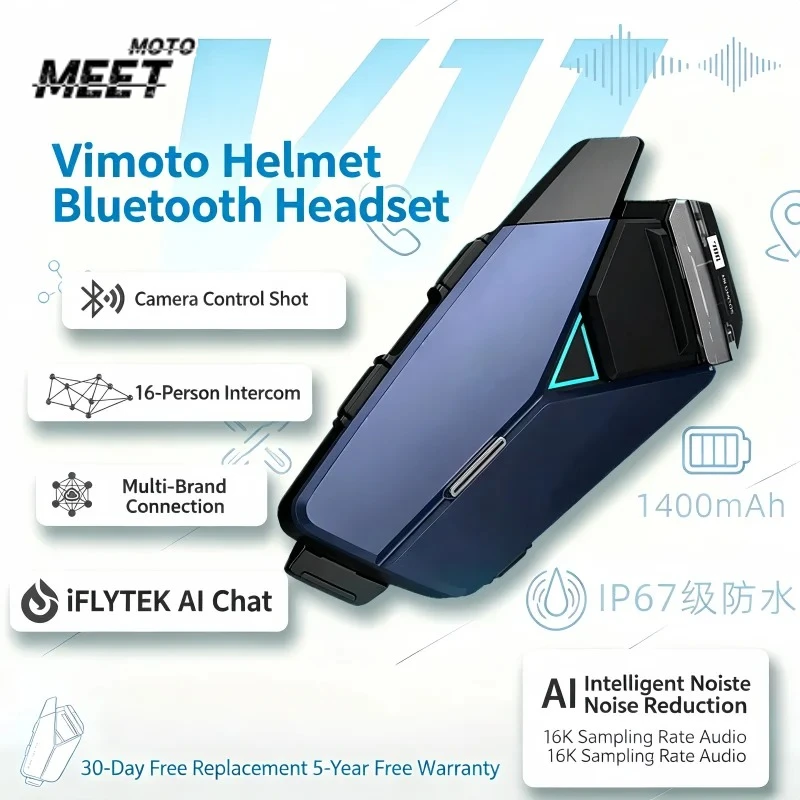 Compatible with V11X V11S XR Bluetooth earphonesshell reduces wind noise while cycling.  for outdoor riding and daily use.