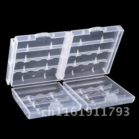 Waterproof Plastic Batteries Container Bag Case AA / AAA Battery Storage Box Organizer Box Case for 4pcs AAA or AA Batteries