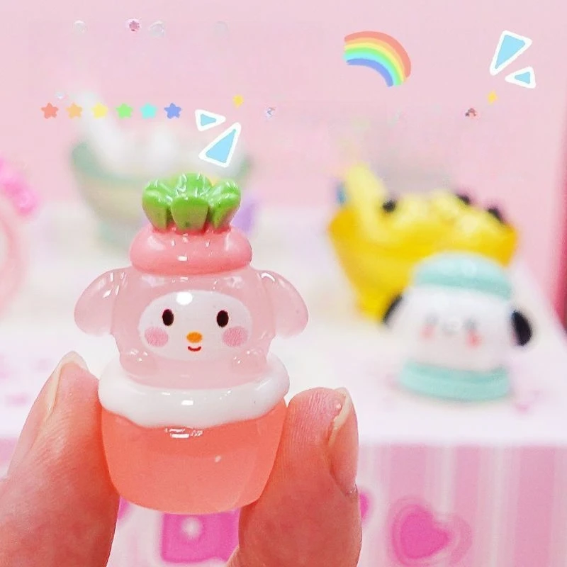 Sanrio My Melody Kuromi Hello Kitty Pop It Blind Box Leuke verrassingsspeelgoedpoppen Mysterie geschenkdoos voor kinderen en verzamelaars