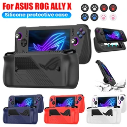 For ASUS ROG ALLY X Game Console Silicone Protective Cover Shockproof Soft Protective Case Cover Drop-proof Protective Skin Case