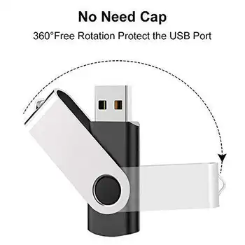 10 ks USB klíčů ve tvaru kovového flash disku 128 MB 1 GB 2 GB 4 GB 8 GB 16 GB 32 GB 64 GB USB flash disk 10 nejlepší prodej 2GB paměť USB - №2