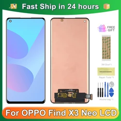 For OPPO Find X3 Neo For  6.55''Find X3 Neo CPH2207 LCD Display Touch Screen Digitizer Assembly Replacement