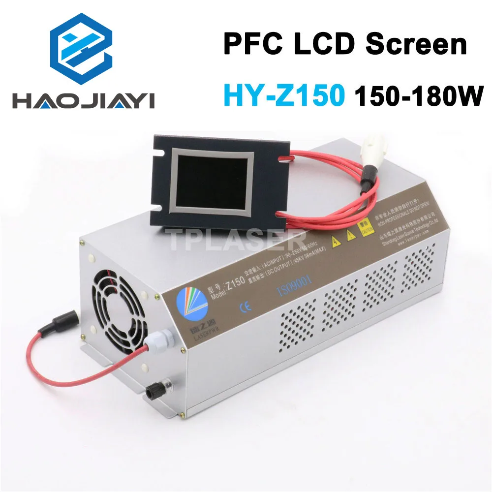 

HAOJIAYI 150-180W CO2 Laser Power Supply Monitor AC90-250V Z150 for CO2 Laser Engraving Cutting Machine HY-Z150 Z Series