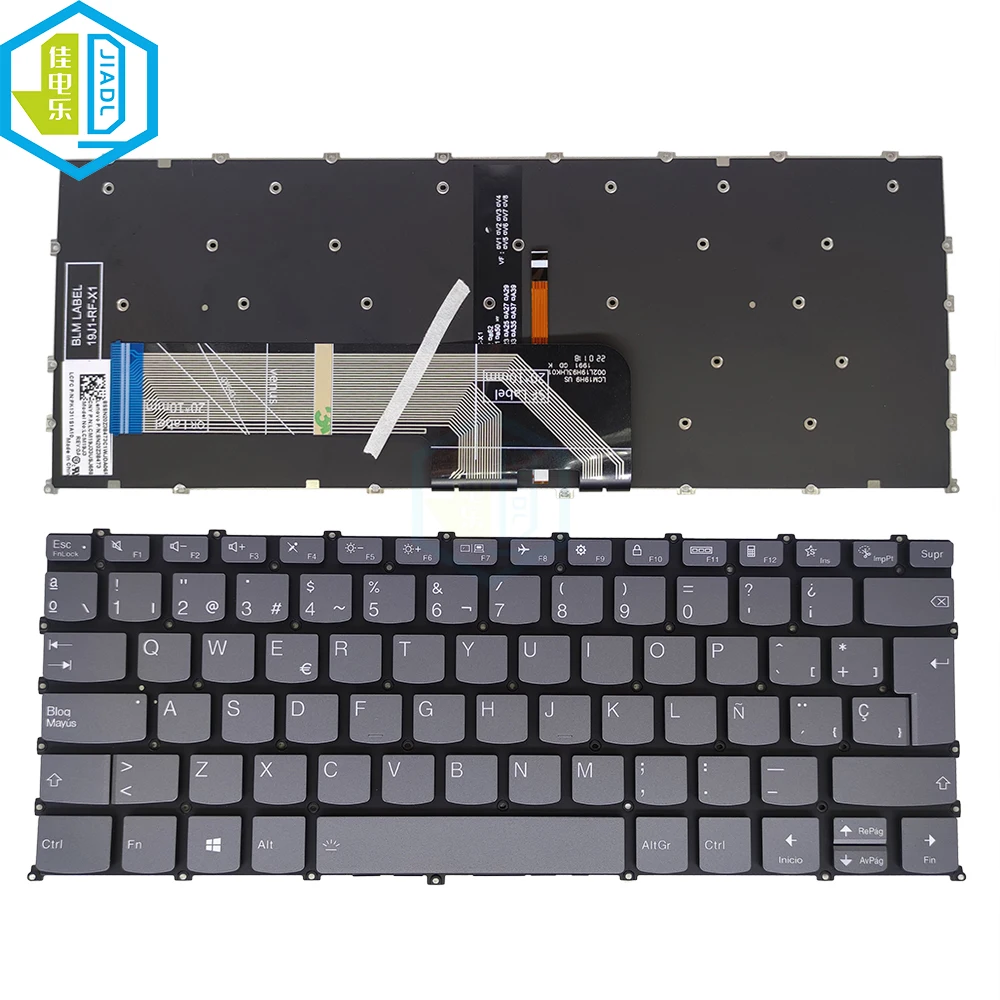 US RU Brazil Spanish Keyboard Backlit For Lenovo Ideapad Flex 5-14ARE05 5-14IIL05 3-14ADA6 3-14ITL6 Pro-14ARH5 PC4SPB PR4SB-SPA