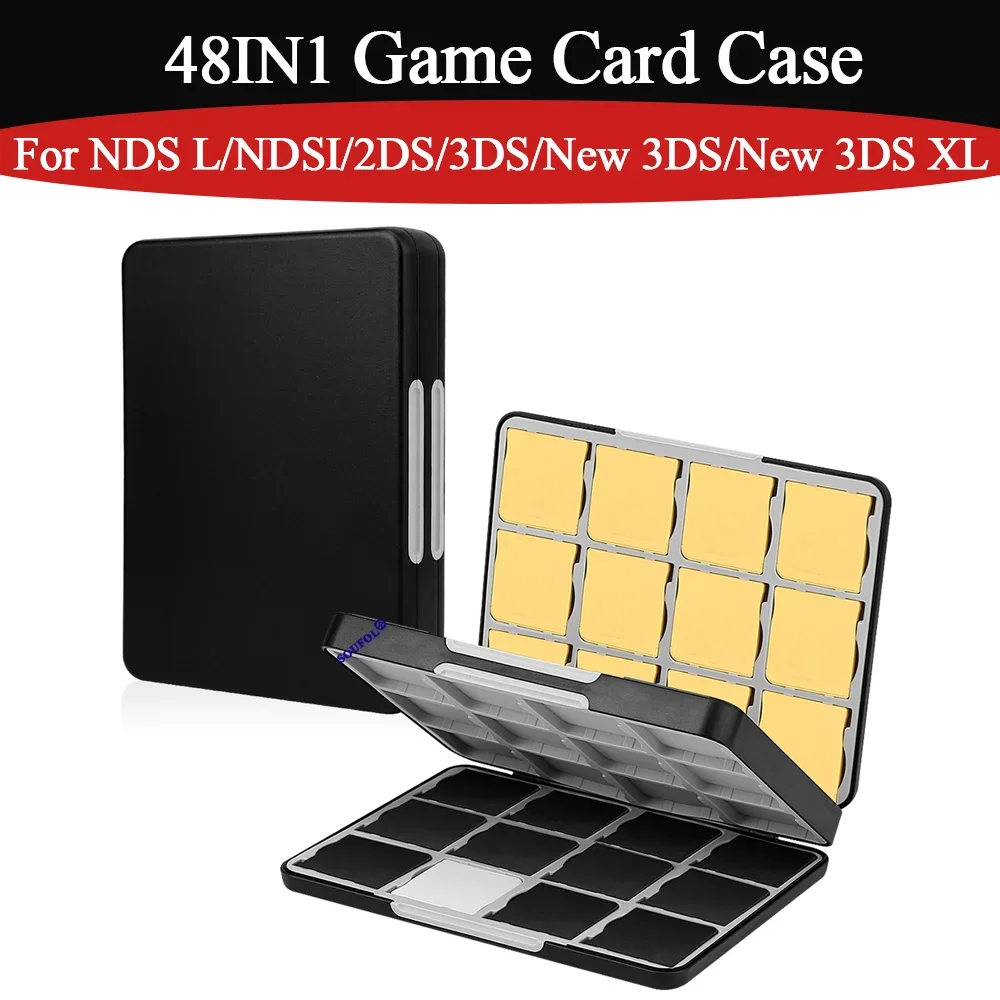 2026 Nieuwe Voor 3DS 48IN1 Draagbare Game Card Opbergdoos Beschermende Magnetische Case Voor 2DS/NIEUWE 3DS/NIEUWE 3DS XL/NDS L/NDSI Accessoires