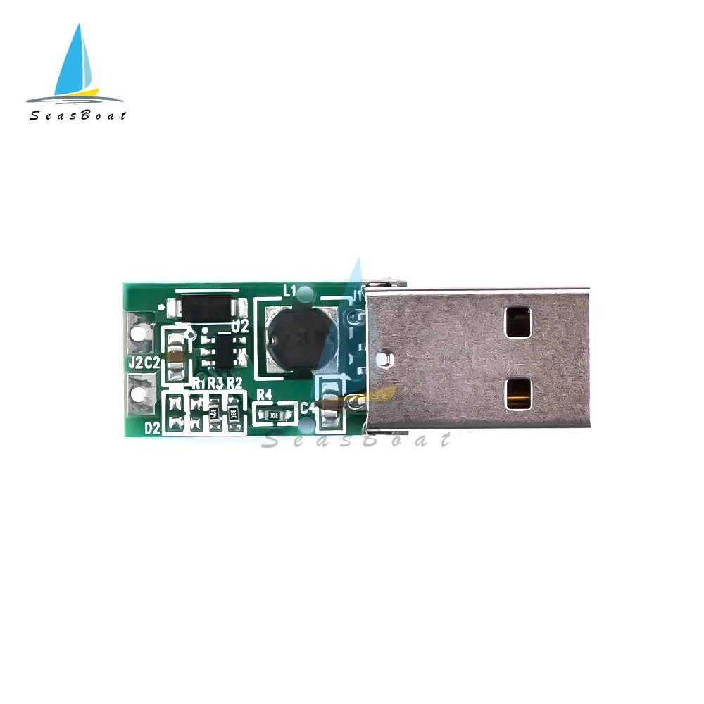 DC-DC 5V To 9V 12V USB Boost Converter Step Up Power Supply Module Booster Board Voltage Rating 5W