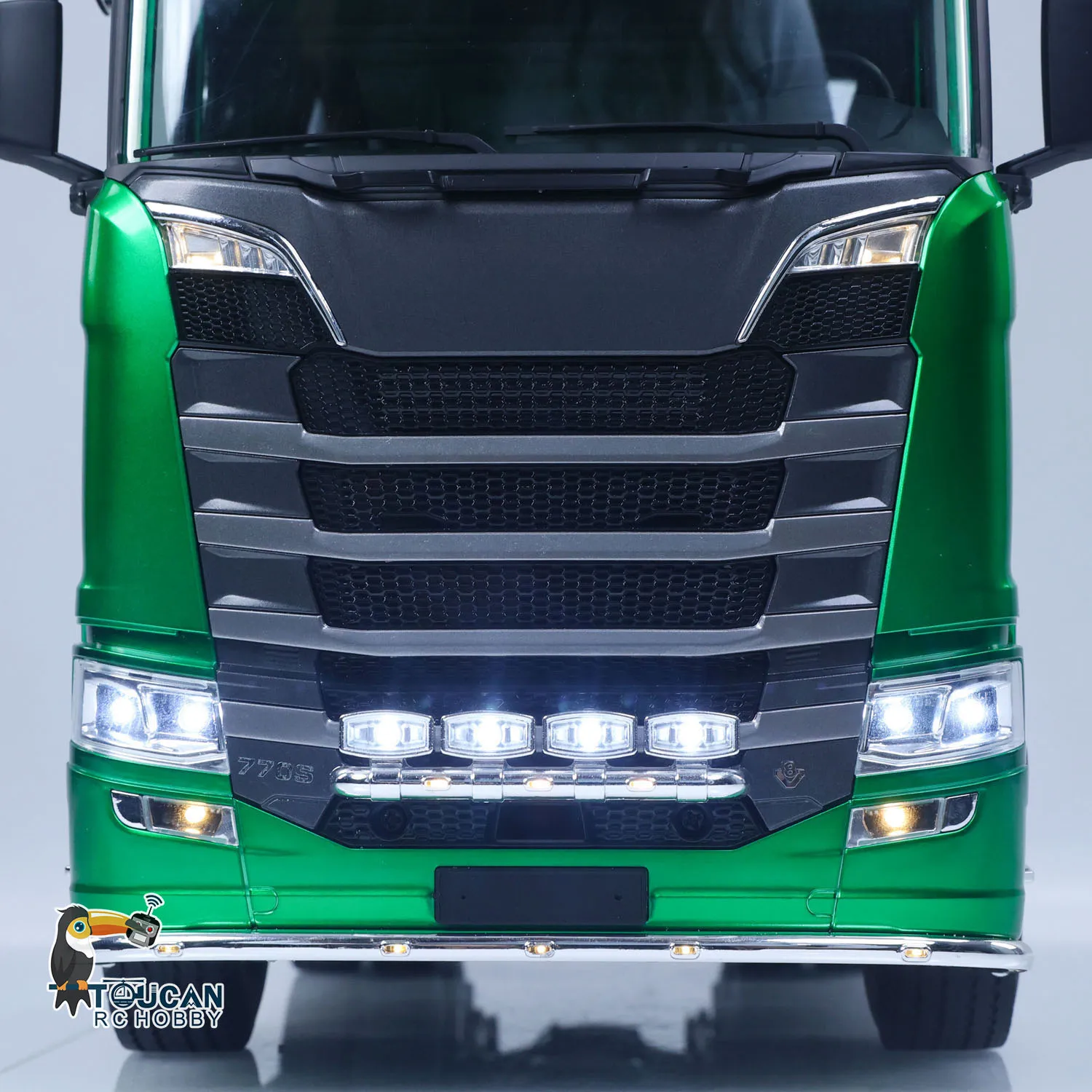 Camion Scania 770S 6x6 KABOLITE 1/14, 2 Vitesses Et Verrouillage Différentiel - Jouet RC Pour Adultes