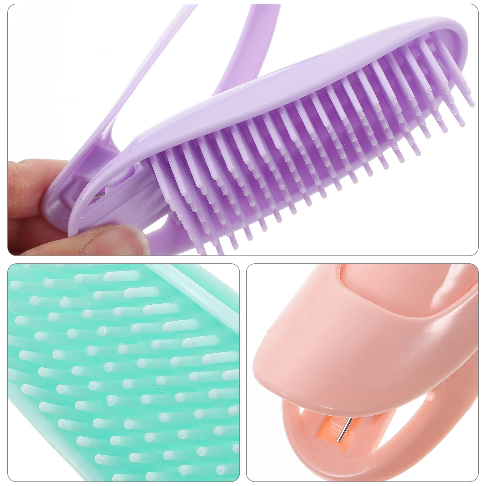 

6Pcs Volumizing Hair Clips for Women Root Clips Curly Hair Volume Styling Tool Easy Use Travel Friendly Hollow Design Secure