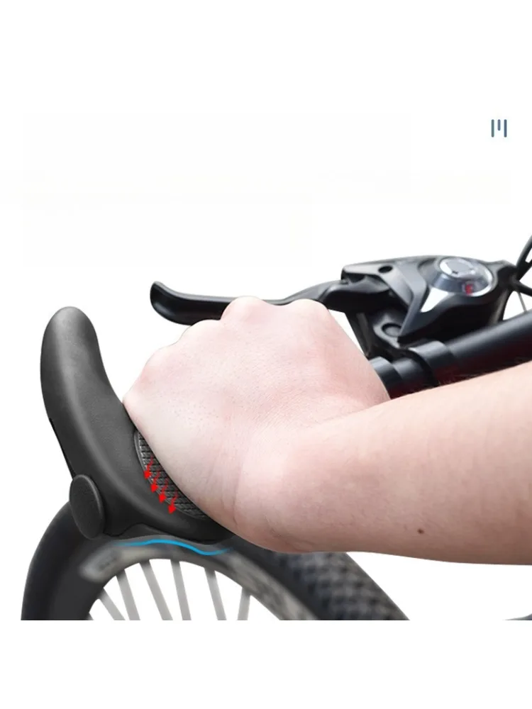 AliExpress Bicycle Handlebar Cover Highway Mountain Bike Handlebar Glove Cow and Sheep Horn Bicycle Handle Grip Cover Riding Accessories