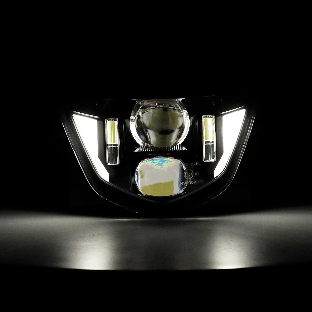 المصنع الساخن بيع MorSun ل WR250F WR450F 2014-2023 Emark Supermoto LED المصباح ل TTR XT MX Acceossries الترابية دراجة رئيس #5