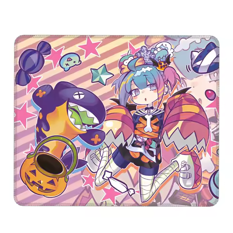 Live Twin Lilla Fanart Mouse Pad YuGiOh Waterproof Mousepad Gaming Accessories For Office Home Computer Print Vintage Mouse Mats