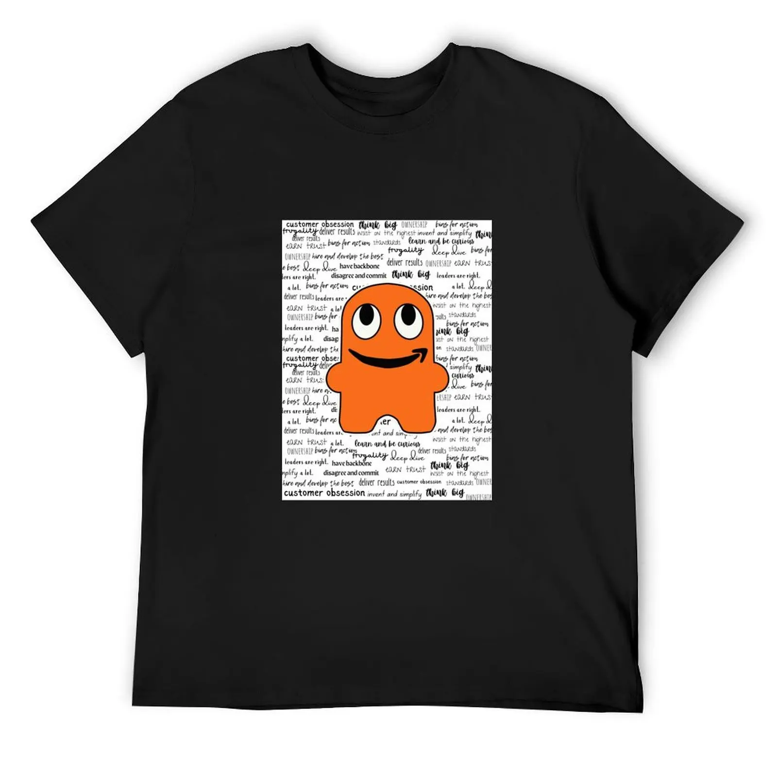 

Amazon Peccy Employee Leadership Principles T-Shirt basketball graphic tees Blouse plain black t shirts men