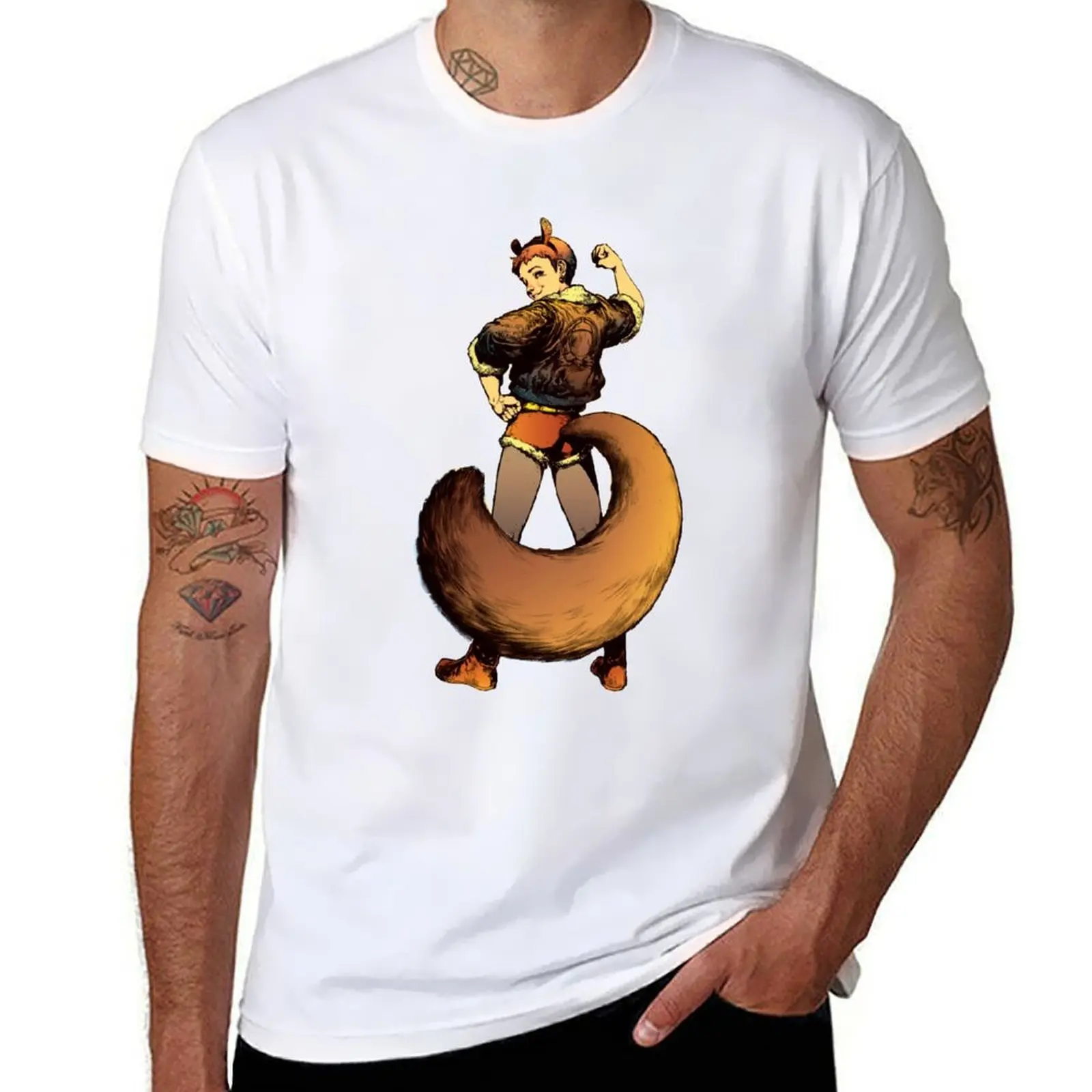 

squirrel girl #2 T-Shirt man t shirts graphic t shirt man designer T-Shirt