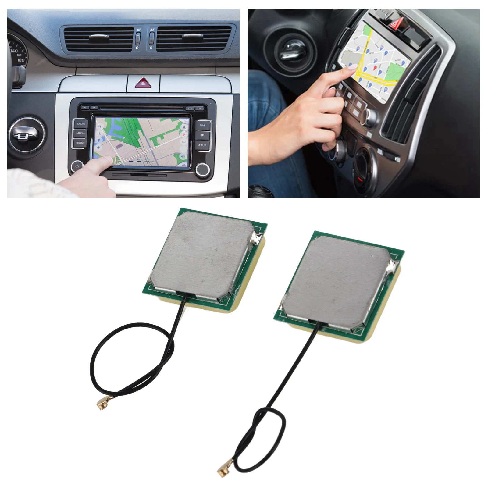 2 Frequency GPS Antenna GPS Ceramic Antenna Positioning + BD 2 Frequency Built in Active 28DBi High Gain Module