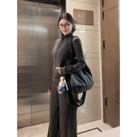 Fashionable Sportswear Set Women's Hoodie Jacket Pants Early Autumn Styling High-End Feelings OOTD Autumn Winter