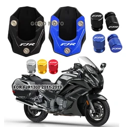 FJR1300 Motorcycle Accessories For YAMAHA FJR 1300 2001-2018 2019 Foot Side Stand Enlarger Support Plate Kickstand Extension Pad