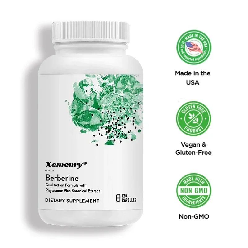 

Berberine Capsules 1000mg - Support Heart Health, Immune System, Healthy GI, Improves DigestionSupplements