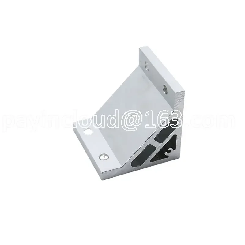 Customized Aluminum Alloy Heavy Profile Corner Fitting Industrial Aluminum Accessories Connector