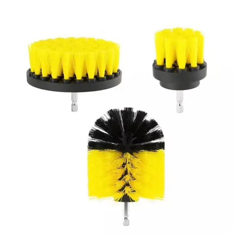 3/4/5 pçs conjunto de escova de broca elétrica esfrega almofadas esponja power purificador escova kit limpeza com almofadas esfrega broca extensor
