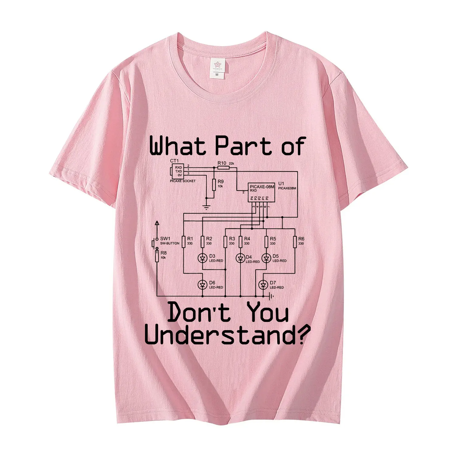 الرجال مضحك كهربائي تي شيرت الأسلاك الكهربائية الرسم البياني الزوج أبي Aift تي شيرت موضة عادية تي شيرتات قصيرة الاكمام للجنسين #6