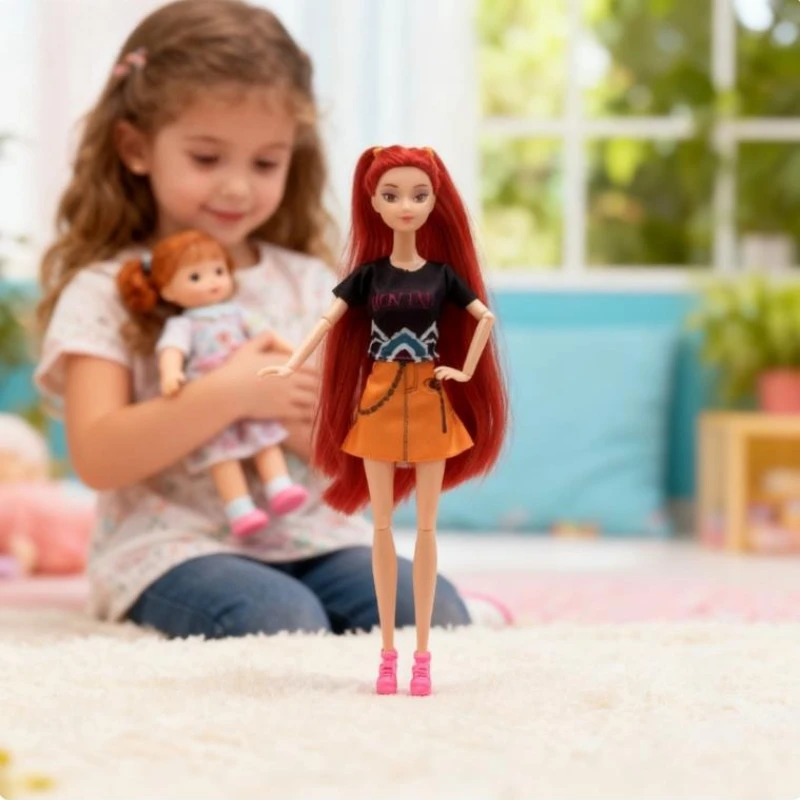 2026anime k-pop Demon Hunters grupo de cazadores de brujas pegamento de alta apariencia muñeca niña corazón muñeca decorativa regalos de vacaciones