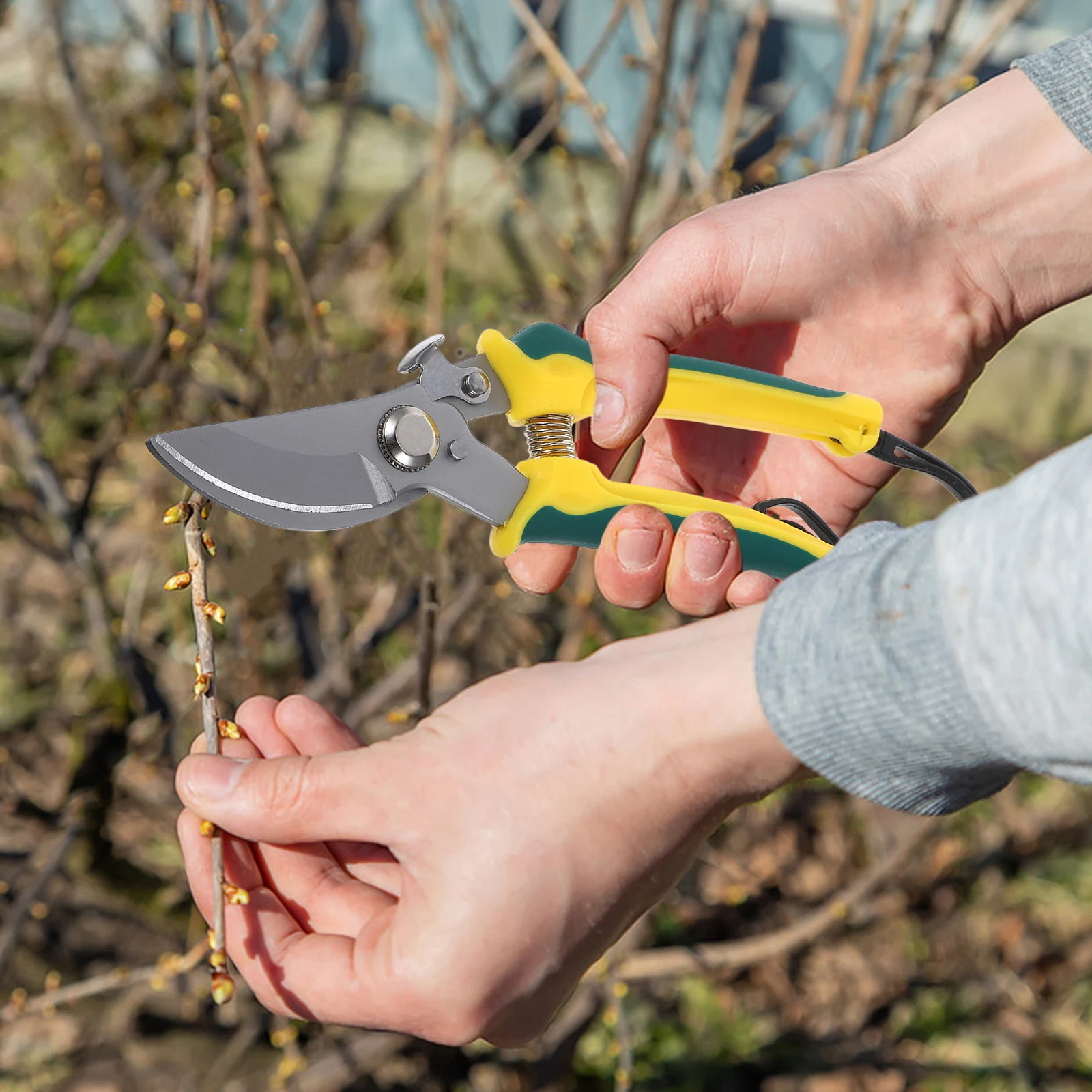 

Pruning Shears Garden Scissors Plants Bonsai Clippers Lightweight Stainless Steel Orchard Tree Branch Trimmer Gardening Tools