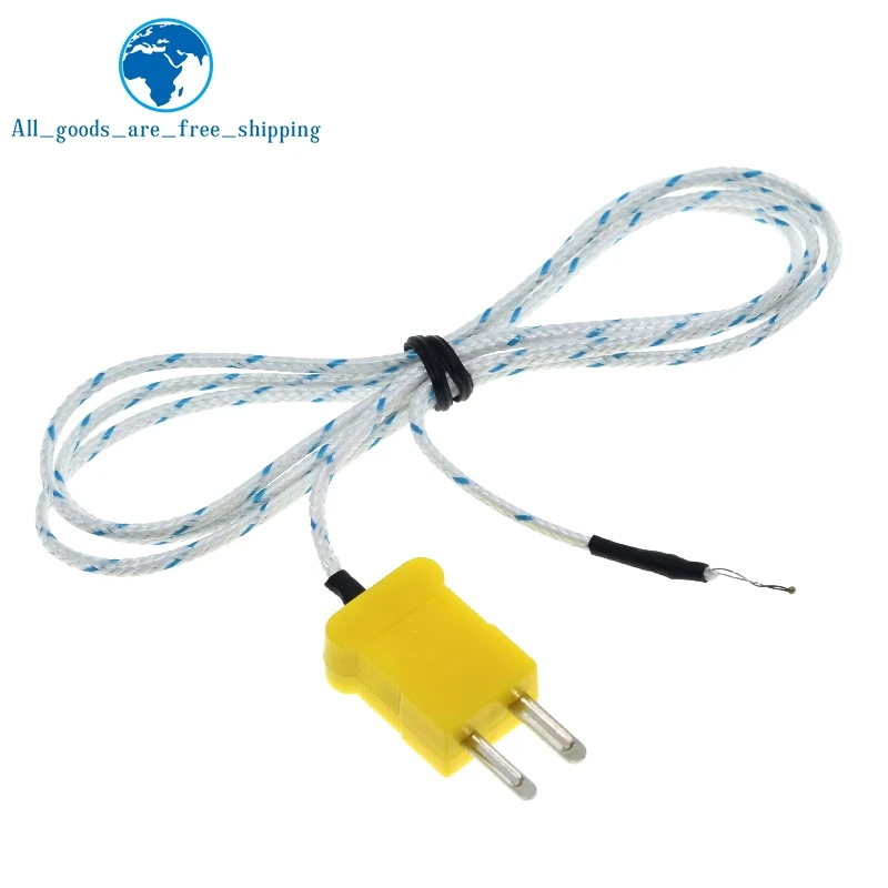 K type surface thermocouple temperature sensor 1m wire thermocouple probe -20~500C