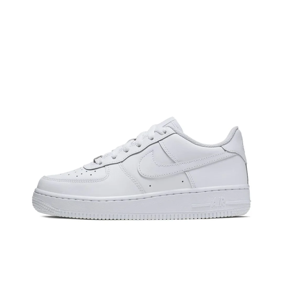 Nike Air Force 1 Black and White Sneakers Unisex Breathable Casual Shoes Comfortable Athleisure Lightweight Wear-resistant