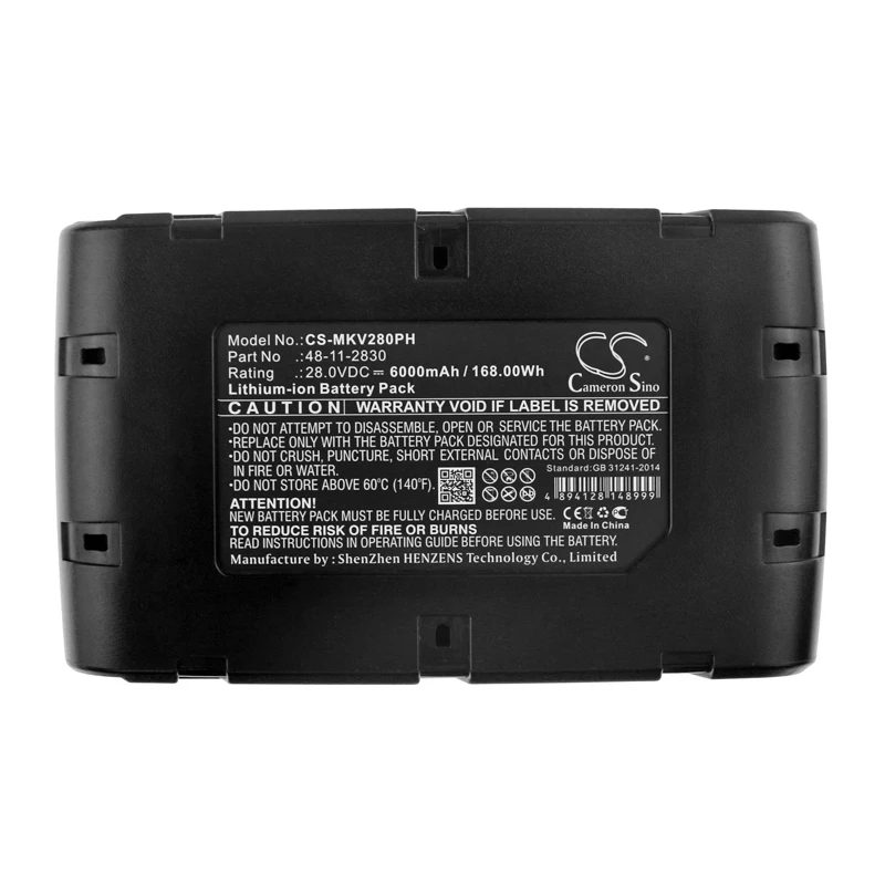 CS Battery For M28 28-VOLT 1/2-INCH HAMMER M28 28-VOLT LITHIUM-ION 1/2-INCH CORDLESS RIGHT ANGLE DRILL BS 28-A Combi