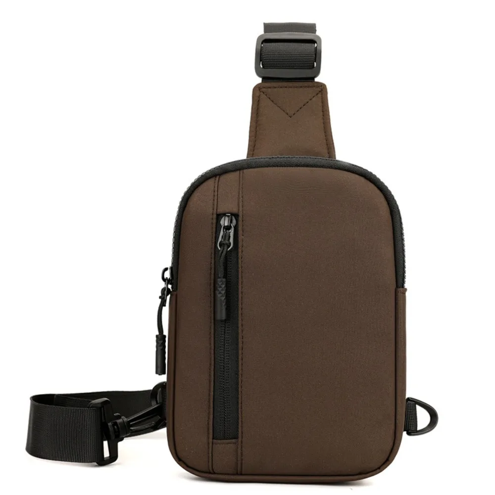 

Casual Fitness Sports Chest Bag Adjustable Strap Coin Purse Male Waist Bag Large Capacity Wallet Shoulder Bag Travel
