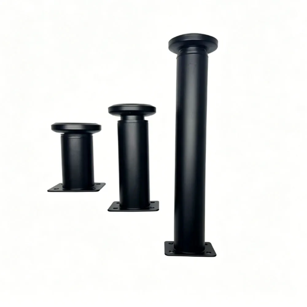 1pc Adjustable Height Furniture Support Leg, Dedicated for Bed Frame, Metal Adjustable Furniture Leg Suitable for Bed / Sofa / C